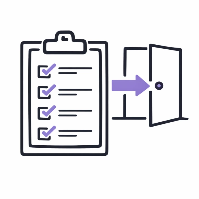 Offboarding checklists